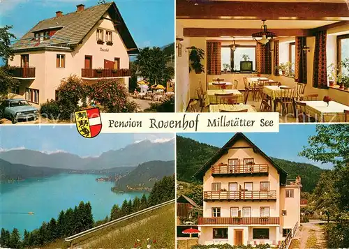 AK / Ansichtskarte Millstatt Millstaettersee Pension Rosenhof  Kat. Millstatt Millstaetter See