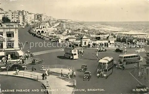 AK / Ansichtskarte Brighton East Sussex Kreisverkehr der Promenade Kat. 