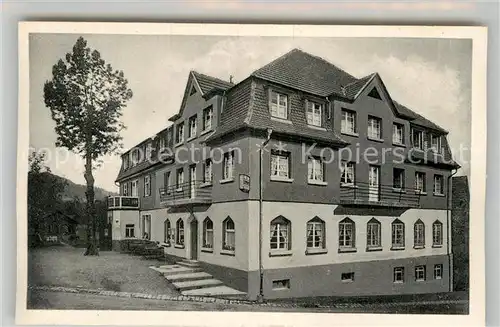 AK / Ansichtskarte Waldkatzenbach Gasthaus zum Loewen Kat. Waldbrunn