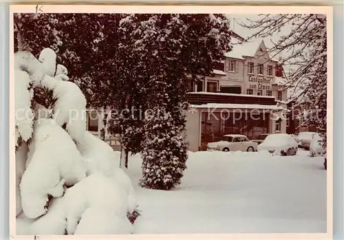 AK / Ansichtskarte Waldkatzenbach Gasthaus zum Loewen Kat. Waldbrunn