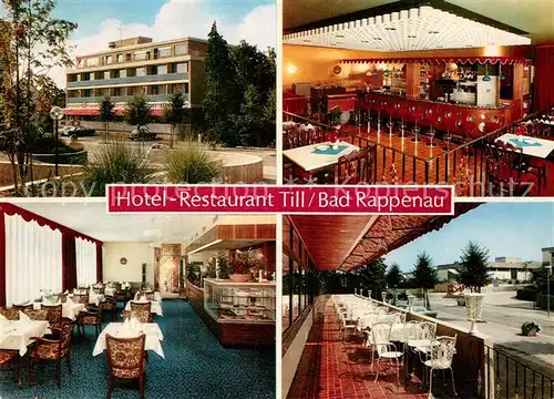 AK / Ansichtskarte Bad Rappenau Hotel Restaurant Till Cafe Terrasse Kat. Bad Rappenau