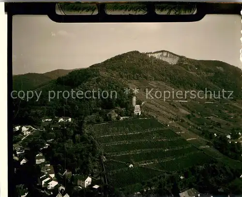 AK / Ansichtskarte Schriesheim mit Strahlenburg Fliegeraufnahme Kat. Schriesheim