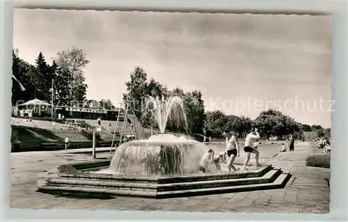 AK / Ansichtskarte Bad Rappenau Schwimmbad Solebrunnen Freibad Kat. Bad Rappenau