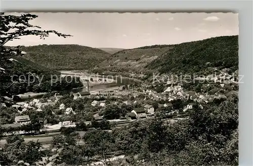 AK / Ansichtskarte Neckargerach Panorama Neckartal Kat. Neckargerach