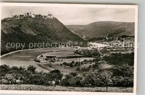 AK / Ansichtskarte Neckarsteinach Panorama Neckartal mit Blick auf Dilsberg Kat. Neckarsteinach