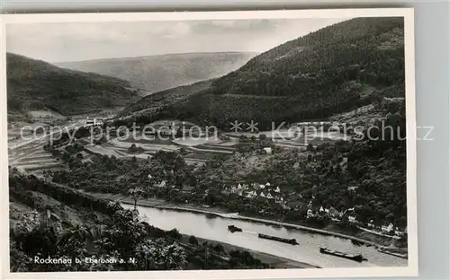 AK / Ansichtskarte Rockenau Panorama Neckartal Kat. Eberbach