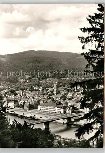 AK / Ansichtskarte Eberbach Neckar Fliegeraufnahme Panorama Kat. Eberbach