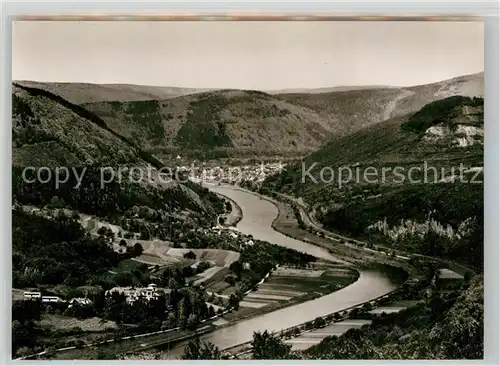 AK / Ansichtskarte Eberbach Neckar Panorama Kat. Eberbach