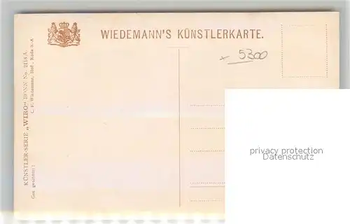 AK / Ansichtskarte Verlag Wiedemann WIRO Nr. 2118 A Bonn Muenster  Kat. Verlage