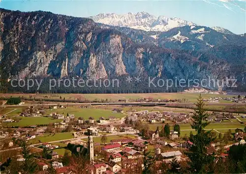 AK / Ansichtskarte Kiefersfelden mit Kaisergebirge Kat. Kiefersfelden