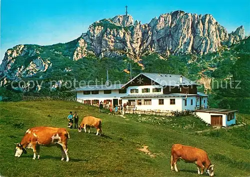 AK / Ansichtskarte Kampenwand Chiemgau Steinlingalm Kat. Aschau i.Chiemgau