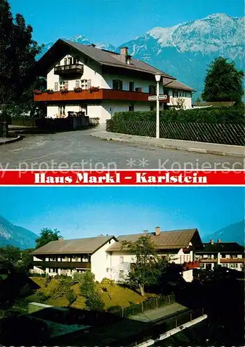 AK / Ansichtskarte Karlstein Oberbayern Haus Markl  Kat. Bad Reichenhall