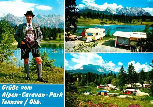 AK / Ansichtskarte Klais Kruen Alpen Caravan Park Tennsee Kat. Kruen