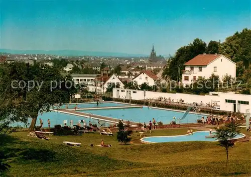 AK / Ansichtskarte St Wendel Schwimmbad  Kat. Sankt Wendel