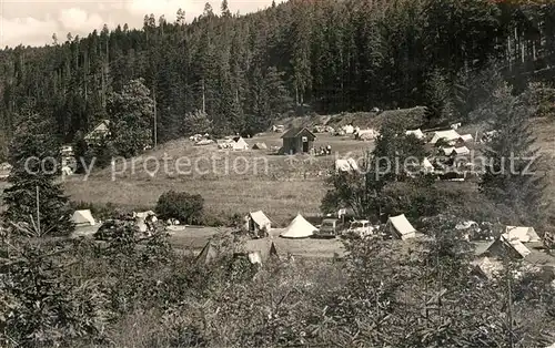 AK / Ansichtskarte Freudenstadt Campingplatz Langenwald Kat. Freudenstadt