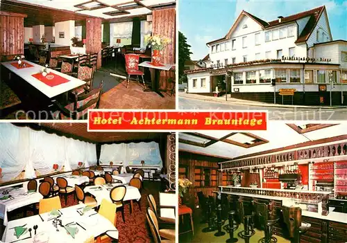 AK / Ansichtskarte Braunlage Hotel Achtermann Kat. Braunlage Harz