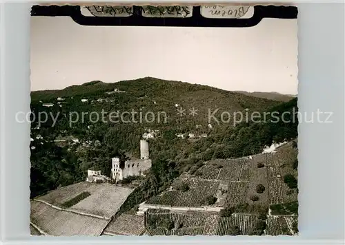 AK / Ansichtskarte Schriesheim Strahlenburg Fliegeraufnahme Kat. Schriesheim