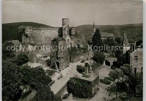 AK / Ansichtskarte Dilsberg Burgruine Kat. Neckargemuend