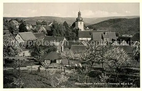 AK / Ansichtskarte Vielbrunn Kirche Panorama Kat. Michelstadt