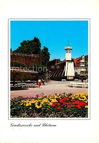 AK / Ansichtskarte Bad Salzuflen Gradierwerke und Uhrturm Kat. Bad Salzuflen