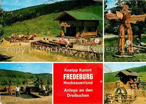 AK / Ansichtskarte Fredeburg Schmallenberg Anlage an den Dreibuchen 