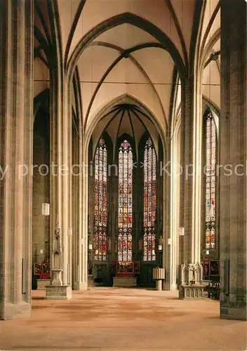 AK / Ansichtskarte Soest Arnsberg Ev Kirche St Maria zur Wiese Mittelschiff
