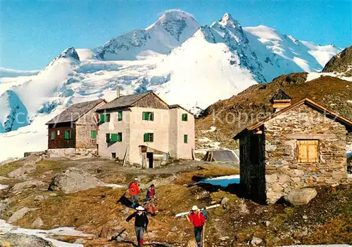 AK / Ansichtskarte Vinschgau Suedtirol Alpi Venoste Weisskugel H?tte