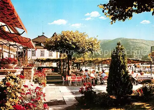 AK / Ansichtskarte Assmannshausen Hotel Restaurant Unter den Linden