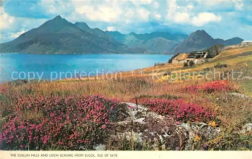 AK / Ansichtskarte Isle of Skye The Cuillin Hills and Loch Scavaig from Elgol