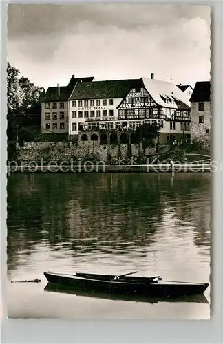 AK / Ansichtskarte Neckargemuend Hotel Pfalz Kat. Neckargemuend