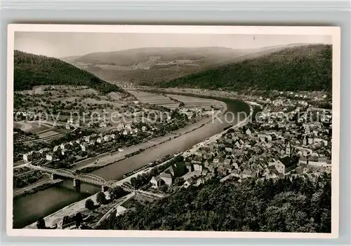 AK / Ansichtskarte Eberbach Neckar Panorama Kat. Eberbach