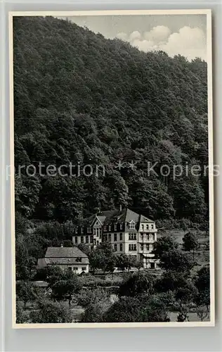 AK / Ansichtskarte Neckargemuend Victor Lenel Stift Kindererholungsheim Kat. Neckargemuend