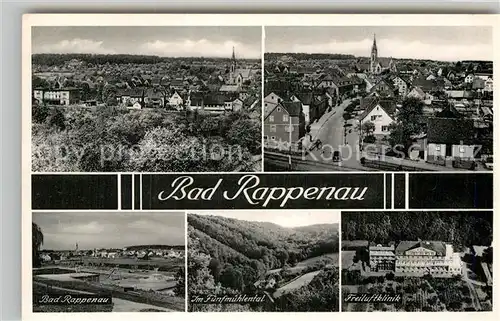 AK / Ansichtskarte Bad Rappenau Panoramen Freiluftklinik Fuenfmuehlental Kat. Bad Rappenau