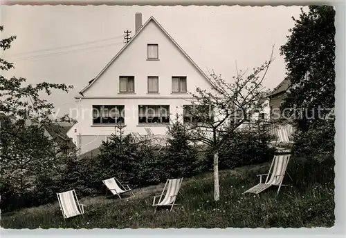 AK / Ansichtskarte Erbach Odenwald Haus am Hang Kat. Erbach