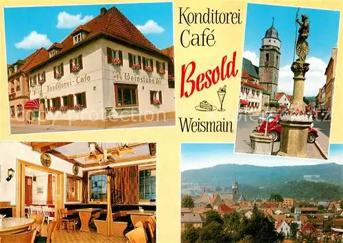 AK / Ansichtskarte Weismain Konditorei Cafe Besold Kat. Weismain