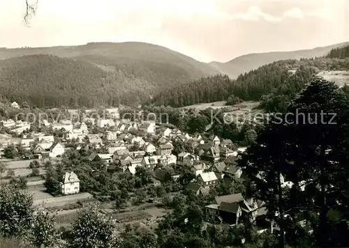 AK / Ansichtskarte Sitzendorf Thueringen Teilansicht  Kat. Sitzendorf Schwarzatal