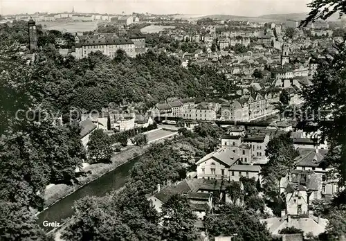 AK / Ansichtskarte Greiz Thueringen Panorama  Kat. Greiz