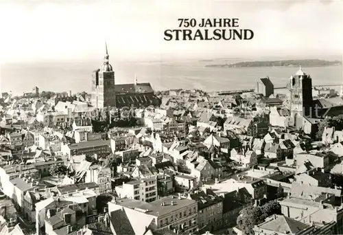 AK / Ansichtskarte Stralsund Mecklenburg Vorpommern Panorama  Kat. Stralsund
