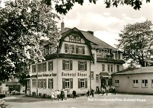 AK / Ansichtskarte Bad Klosterlausnitz Kurhotel Koeppe Kat. Bad Klosterlausnitz