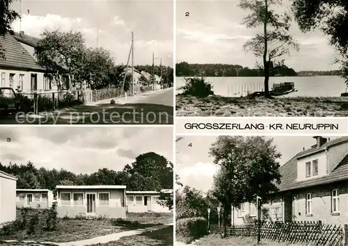 AK / Ansichtskarte Grosszerlang Kolonie Bootshafen Bungalowsiedlung Erholungsheim Maerkisches Haus Kat. Rheinsberg