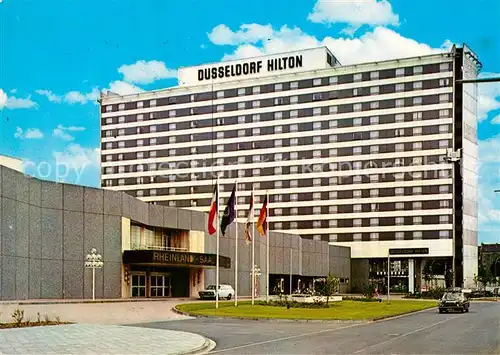 AK / Ansichtskarte Duesseldorf Hilton Kat. Duesseldorf