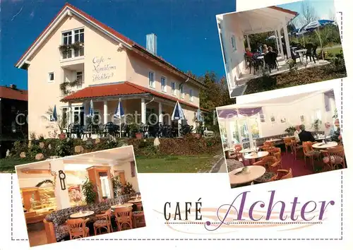 AK / Ansichtskarte Karlsruhe Baden Cafe Achter