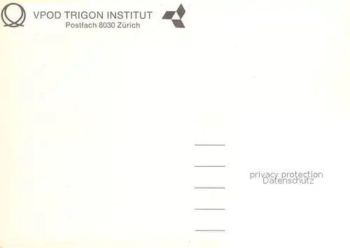 AK / Ansichtskarte Zuerich ZH VPOD Trigon Institut 