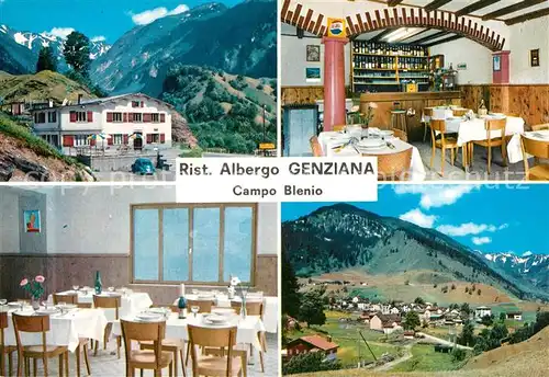 AK / Ansichtskarte Campo Blenio Albergo Genziana 