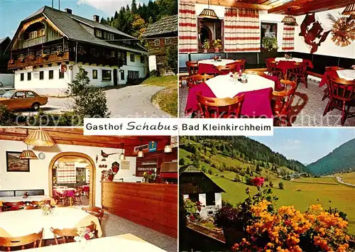 AK / Ansichtskarte Bad Kleinkirchheim Kaernten Gasthof Schabus  Kat. Bad Kleinkirchheim