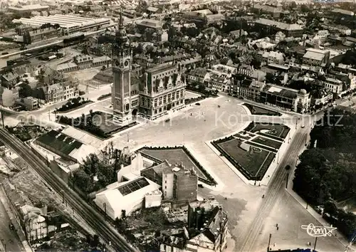 AK / Ansichtskarte Calais Hotel de Ville fFliegeraufnahme Kat. Calais