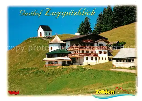 AK / Ansichtskarte Zoeblen Berggasthaus Zugspitzblick Kat. Zoeblen