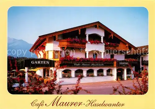 AK / Ansichtskarte Mieming Cafe Maurer Haselwanter Kat. Mieming