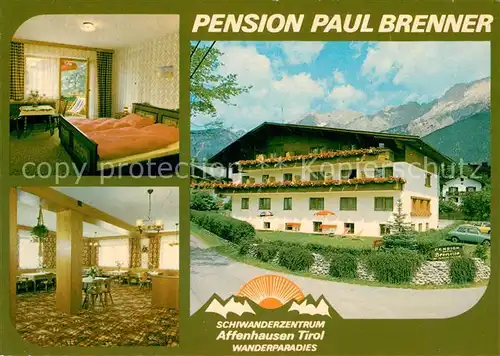 AK / Ansichtskarte Mieming Pension Brenner Kat. Mieming