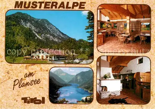 AK / Ansichtskarte Reutte Tirol Gastwirtschaft Musteralpe Kat. Reutte